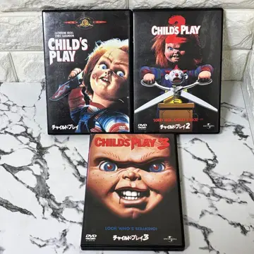 [레어] [처키의 장난감] 1~3편 세트 전편 셀판