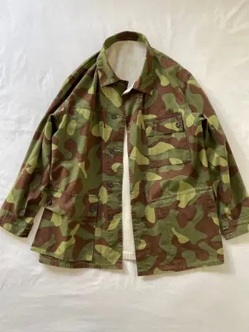 80s 실물 핀란드군 M62 카모 리버서블 자켓 L~XL 사이즈 새상품급