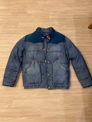 데님풍 다운 자켓 M&S