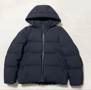 UNIQLO 유니클로 심리스 다운 자켓 블랙 M