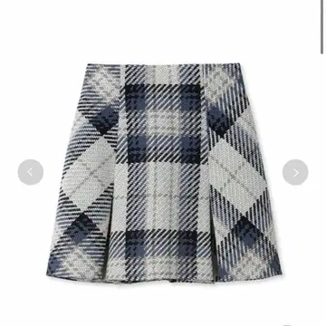 SNIDEL 로빙 체크 미니 스커트