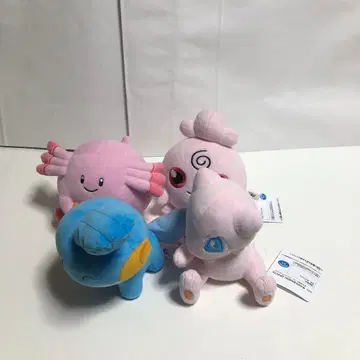 포켓몬 봉제 인형 럭키 물짱 푸린 뮤 포켓몬