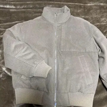 캘빈 클라인 그레이 다운 자켓