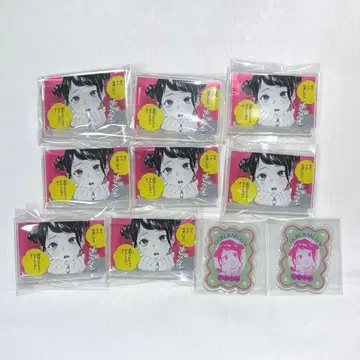 극락가 명언 아크릴 배지 컬렉션 오리지널 아크릴 컷 마그넷 야야