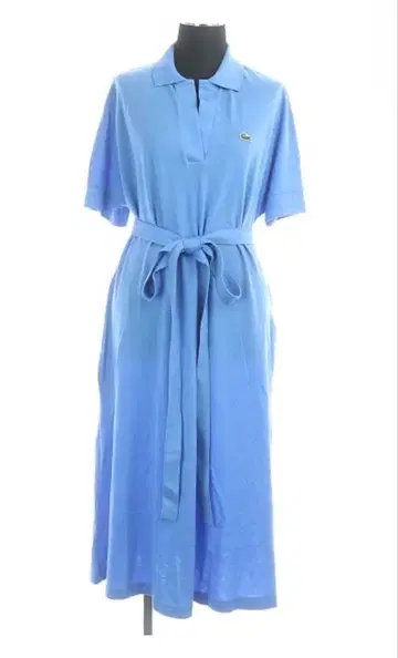 LACOSTE 라코스테 릴랙스 핏 피케 폴로 드레스 벨트 포함 XS