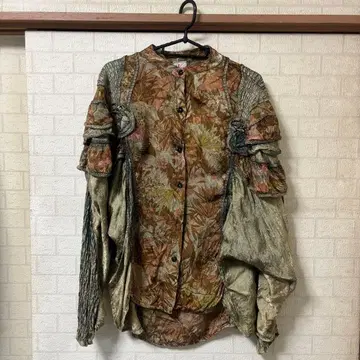 꽃무늬 긴팔 셔츠