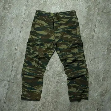 실물 그리스군 리자드 카모 티셔츠 카고 팬츠