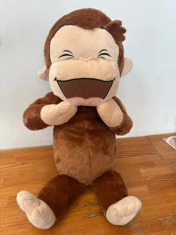 호기심 많은 조지 봉제 인형 약 65cm