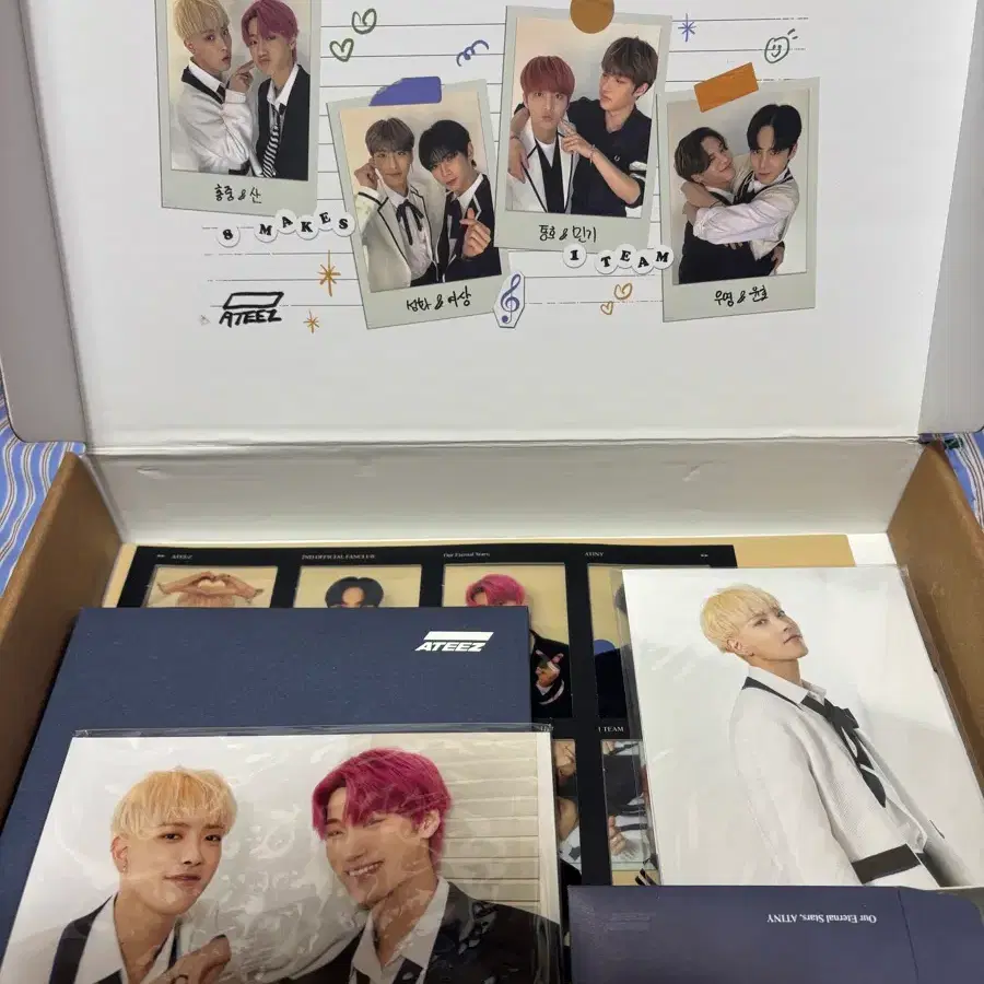 Ateez ATINY 2nd Membership Kit on Bunjang Global Site.