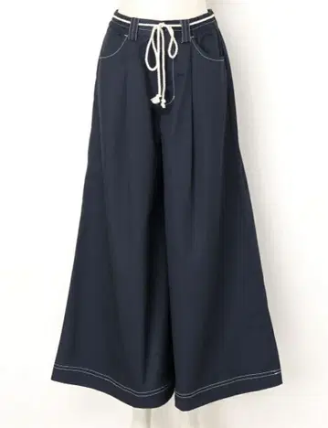 로프 벨트 와이드 치노 팬츠 JEANASIS