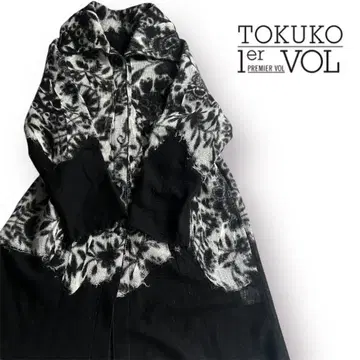 [ 새상품급 ] 토쿠코 프리미어볼 모헤어 울 디자인 코트