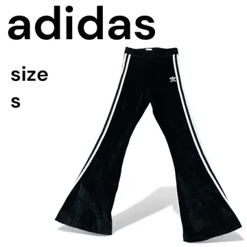 새상품급 adidas 오리지널스 벨로아 플레어 저지 S 블랙