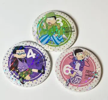 오소마츠 6쌍둥이 캔뱃지 레어 쵸로마츠 이치마츠 토도마츠