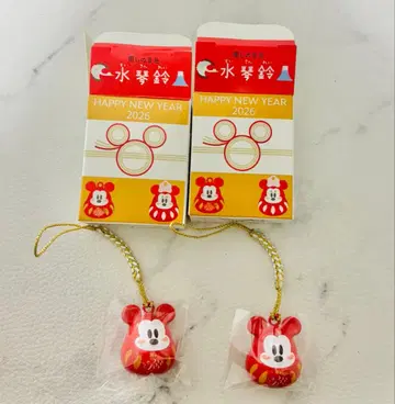 수금령 2026 랜덤 스트랩 디즈니 미키마우스 2개