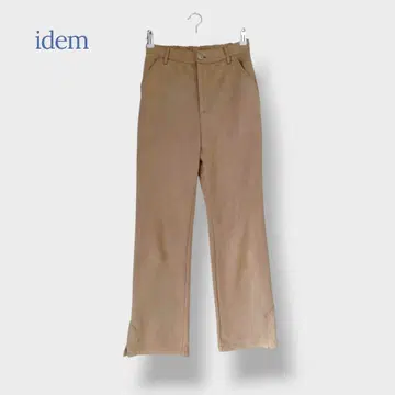*idem 이데* L 사이즈 팬츠 캐주얼 팬츠 스웨이드 조