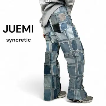 JUEMI syncretic 주에미 빈티지 리메이크 데님 청바지