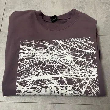 MAHF 그래픽 프린트 맨투맨 셔츠