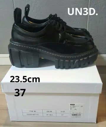 UN3D. 2025FW 로퍼 37/23.5cm