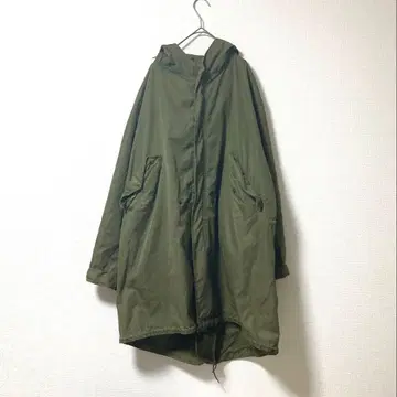 실물 M-51 모즈 코트 피쉬테일 후드티 알루미늄 지퍼