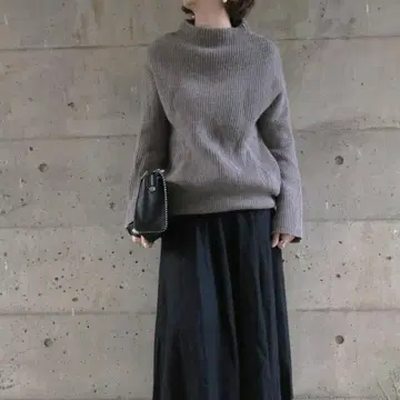 두지엠 클라세 Cool 니트 울 스웨터 모크넥 긴팔