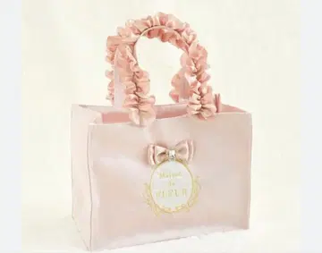 메종 드 플뢰르 메조플 토트백 핑크