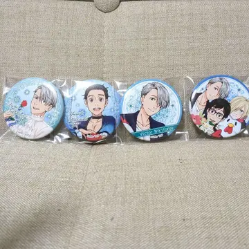 유리!!! on ice 캔뱃지 로손 유리 빅토르 프리세츠키