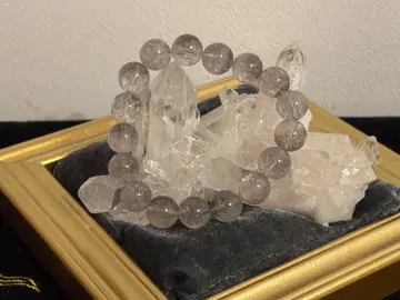 헤마타이트 니들 인 쿼츠 불꽃놀이 슈퍼세븐 약 12.0mm 2