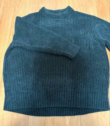 ABYTS 니트 와플 크루넥 사이즈 1