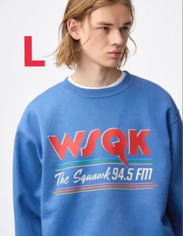 GU 기묘한 이야기 맨투맨 풀오버 L 넷플릭스