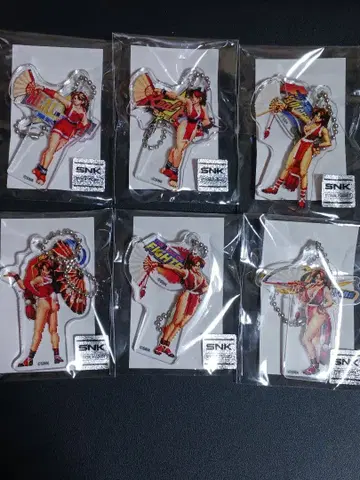 시라누이 마이 컬렉션 아크릴 키링 6개+증정