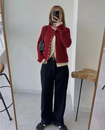 새상품급 nananamoe 레이어드 니트