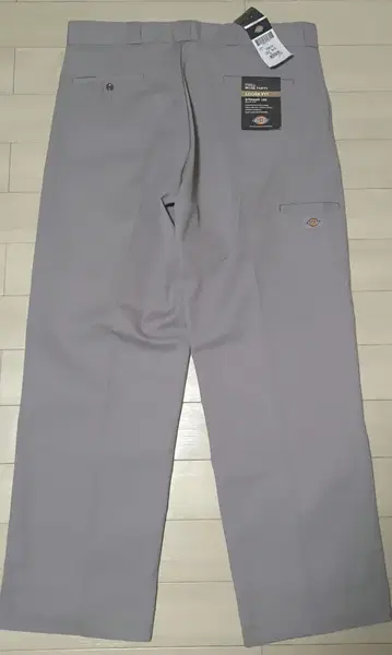 새상품 38x32 SV 더블니 워크 팬츠 디키즈 실버