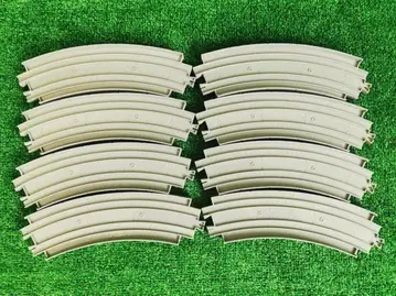 프라레일 고가 외부 곡선 레일 8개 세트 (단종, 레어, 세척 완료)