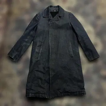 [ A.P.C ] 히요쿠 지타테 데님 스텐카라 코트