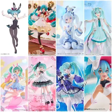 [ 미개봉 새상품 ] 하츠네 미쿠 피규어 묶음 판매 8세트