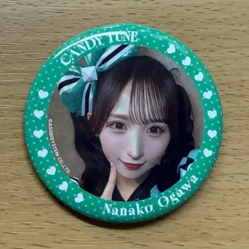 CANDY TUNE 오가와 나나코 캔뱃지 체커 의상 의상전