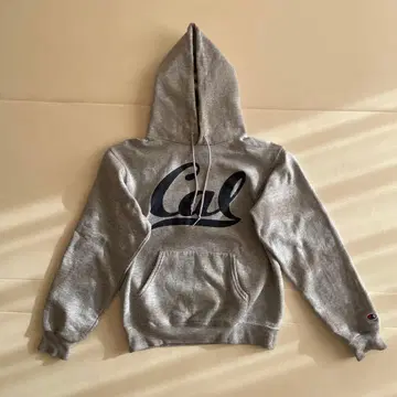 Champion Cal 로고 후드티 S 사이즈 그레이