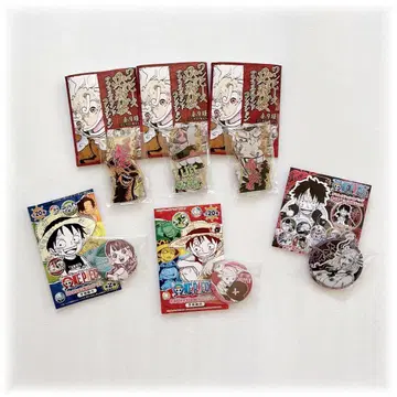 ONEPIECE 필살기 아크릴 스탠드 데코 컬렉션 캔뱃지 푸치 캔뱃지