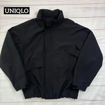 유니클로 윈드프루프 스탠드 블루종 UNIQLO M