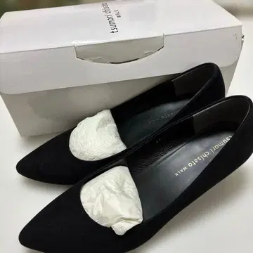 tsumori chisato WALK 블랙 펌프스 23.5