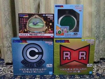 드래곤볼 로고 룸 라이트 세트