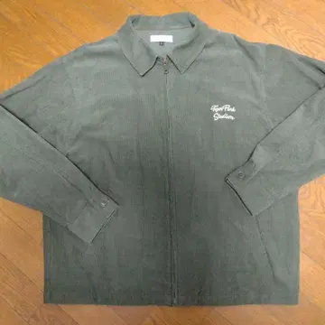 FREAK'S STORE 올리브 그린 코듀로이 점퍼 L 사이즈