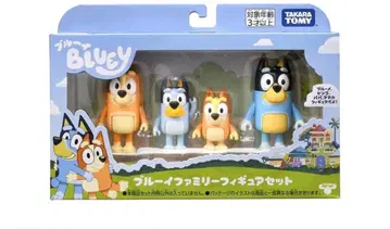 새상품 크리스마스 포장 포함 블루이 패밀리 피규어 세트