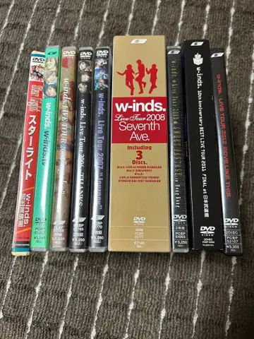 w-inds. DVD 묶음 판매