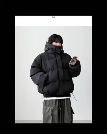 [ YOURNUS ] 다운 자켓 오버 사이즈 한국