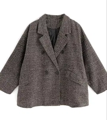 GLR 글렌체크 트위드 자켓