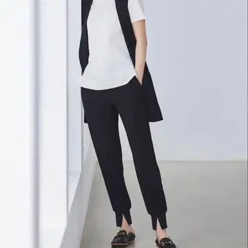 PLST 조젯 슬릿 조거 팬츠 XS 사이즈