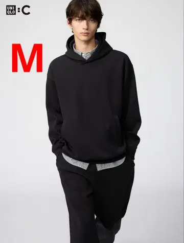 유니클로 C 맨투맨 오버 사이즈 풀 후드티