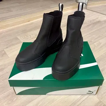 푸마 메이즈 첼시 팝 블랙 24.5cm
