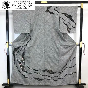 호몬기 총 시보리 꽃 무늬 자수 금채 블랙 컬러 교육용 실 K-4312